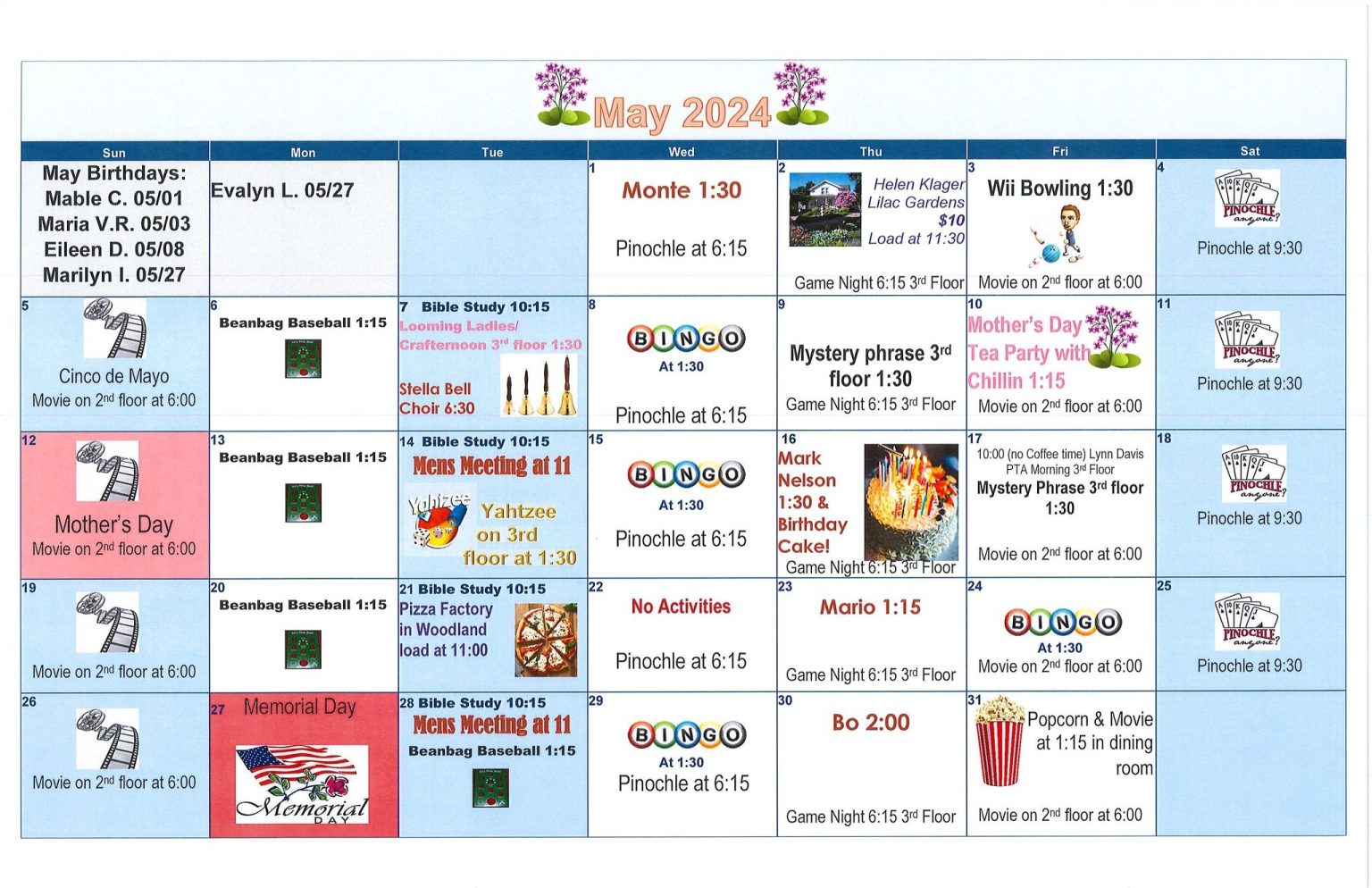 Somerset Senior Living Calendar May 2024 Somerset Retirement Home and Somerset Senior Living Calendar May 2024 Somerset Retirement Home and